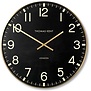 Klok Clocksmith zwart/goud - in 3 maten leverbaar