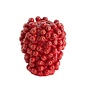 Vaas deco Ø15X17,5 cm BERRIES keramiek rood