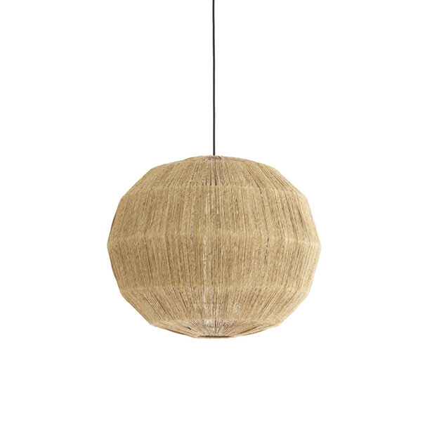 Light en Living Hanglamp Ø60x60 cm JUNNA jute naturel
