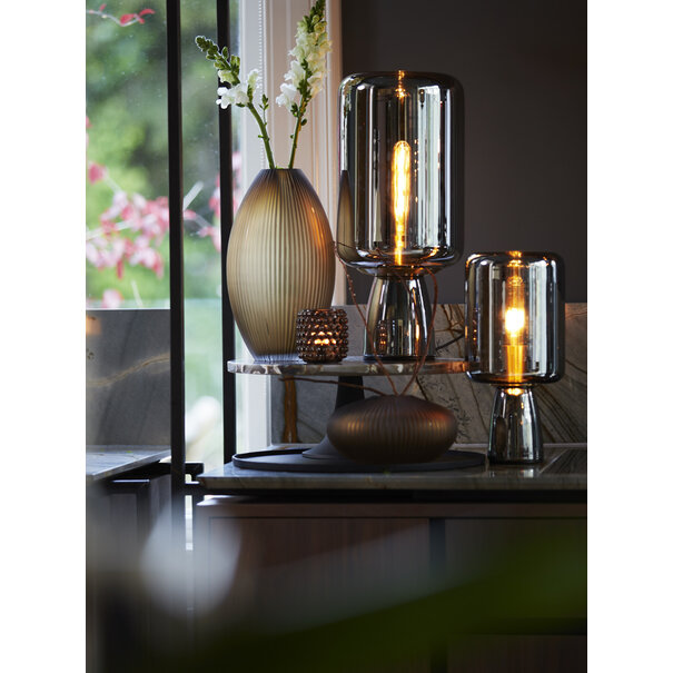 Light en Living Schaal Ø40x1,5 cm MAES zwart