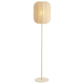 Vloerlamp SOLUNE Ø35x165 cm Naturel + Crème – Light & Living