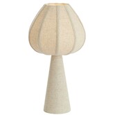 Tafellamp Ø30x56 cm SORELLA linnen naturel