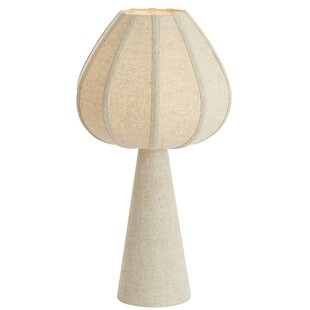 Tafellamp Ø30x56 cm SORELLA linnen naturel