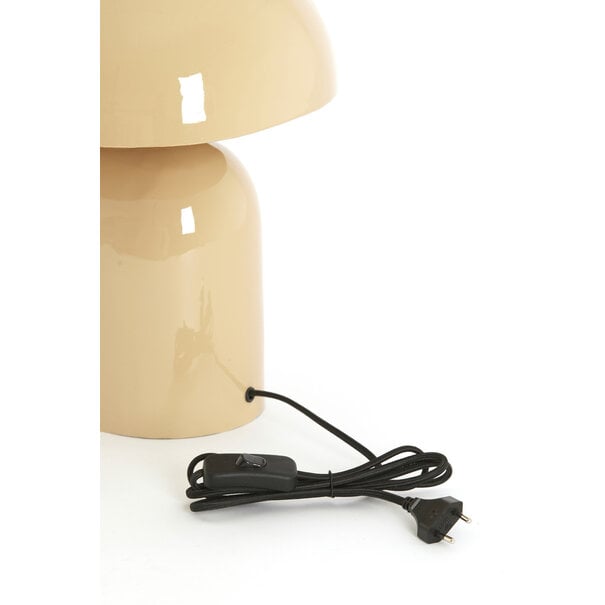 Light en Living Tafellamp 34x21x30 cm TODD glanzend zand