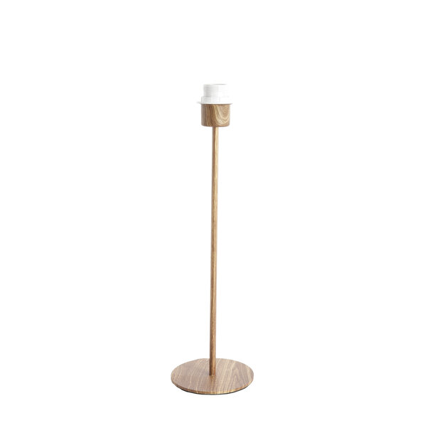 Light en Living Lampvoet CERINI 20x13x46 cm – Houtprint Naturel | Light & Living