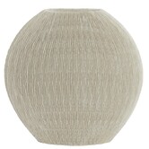 Vaas deco 50x15x50 cm BUBIO creme