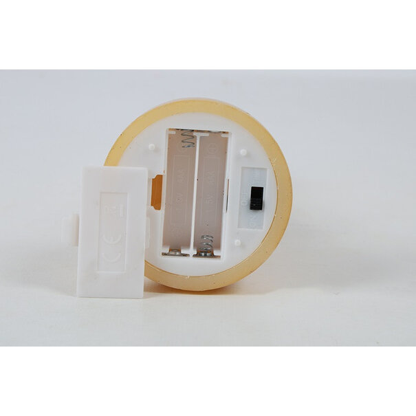 Countryfield Kandelaar en kaars Nuala LED S goud