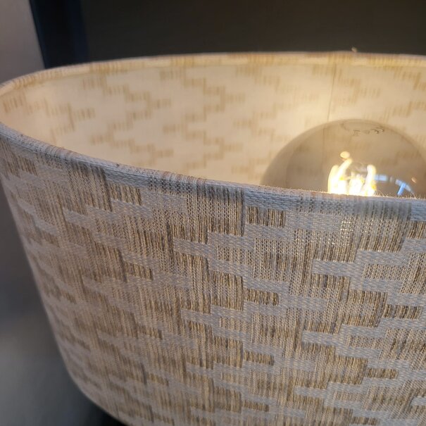 Light en Living Kap cylinder 40-40-30 cm JINX wit