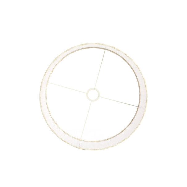 Light en Living Kap cylinder 40-40-30 cm JINX wit