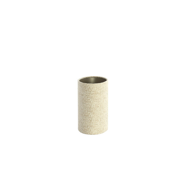 Light en Living Kap ovaal recht smal hoog 30-15-25 cm RIF  zand