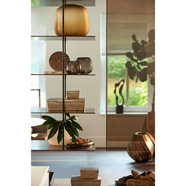 Light en Living Vaas Ø23x24 cm PACENGO donker bruin