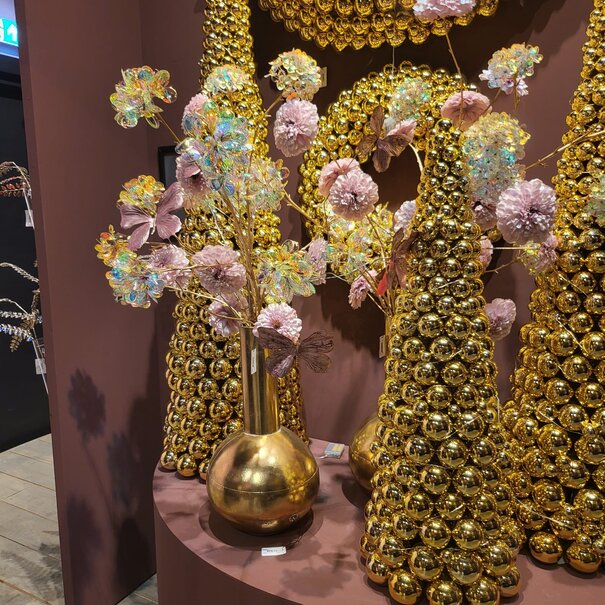 Countryfield Kunstdeco Vlinder Lush Set van 3 takken met 3 vlinders per tak