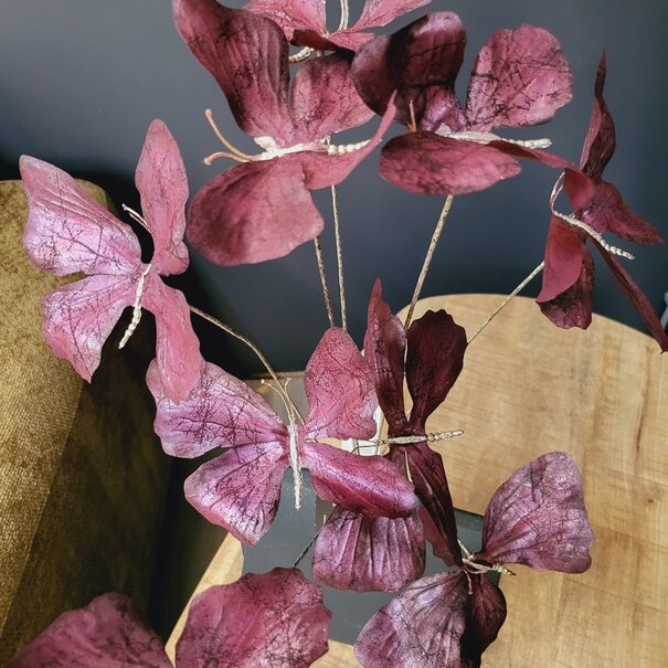 Countryfield Kunstdeco Vlinder Lush Set van 3 takken met 3 vlinders per tak
