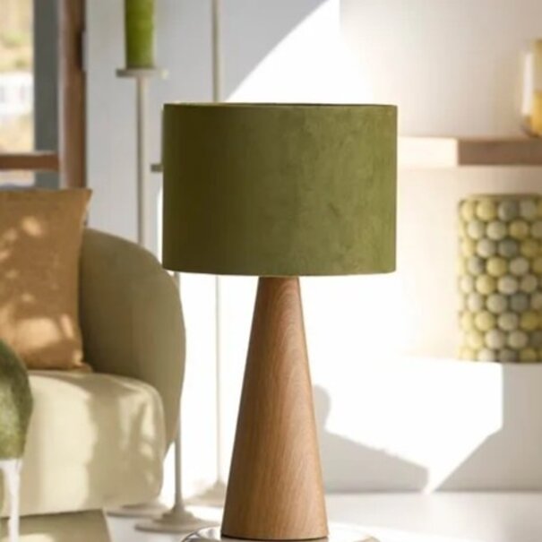 Light en Living Lampvoet Ø13,5X33,5 cm DINAN houtprint naturel