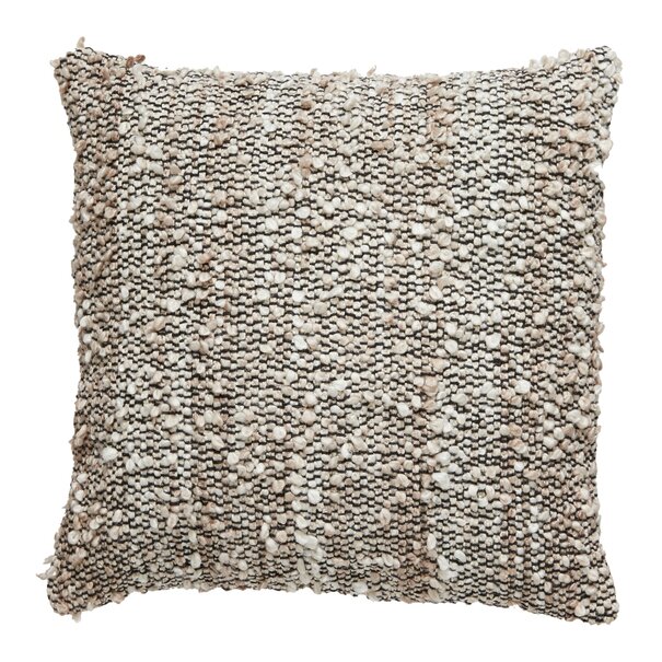 Light en Living Kussen 45x45 cm MEZOKI bouclé bruin
