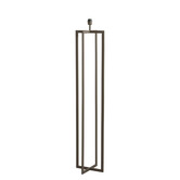Vloerlamp 30x30x140 cm MACE bruin