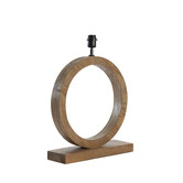 Lampvoet 41x13x55 cm TINAR hout mat bruin