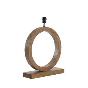 Lampvoet 41x13x55 cm TINAR hout mat bruin