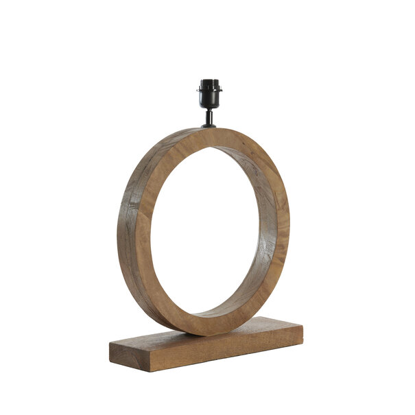 Light en Living Lampvoet 41x13x55 cm TINAR hout mat bruin