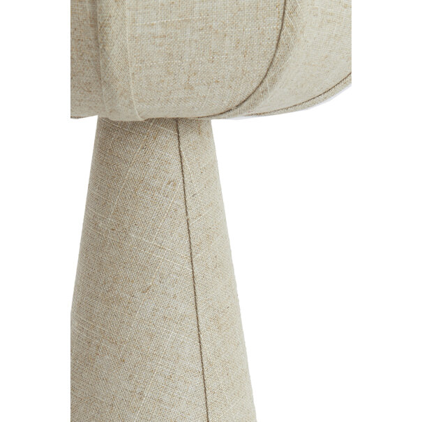 Light en Living Tafellamp Ø23x40 cm SORELLA linnen naturel