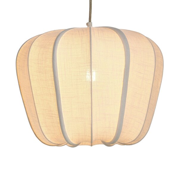 Light en Living Hanglamp Ø40x30 cm ZUBEDO crème