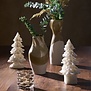 Ornament CHRISTMAS TREE Ø13x25 cm Beige – Light & Living