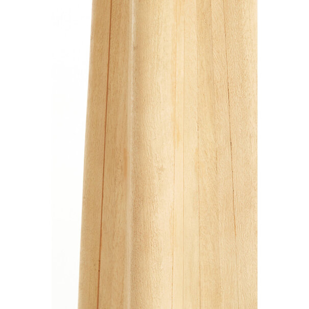 Light en Living Vloerlamp 23x23x125 cm NAVELLI hout mat naturel
