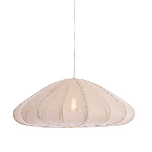 Light en Living Hanglamp Ø64X25 Cm Cesano Jute Natural