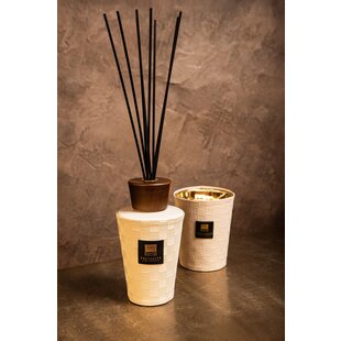 Luxe geur giftset Exclusieve geurstokjes 1L + geurkaars 900g clean linen
