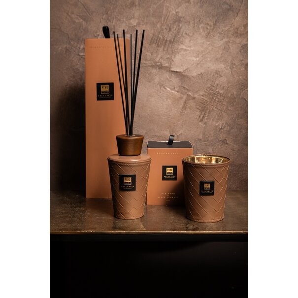 PTMD Luxe geur giftset Exclusieve geurstokjes 1L + geurkaars 900g blackcurrant