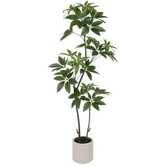 Kunstplant in pot Pachira groen-L 25 x B 25 x H 190 CM