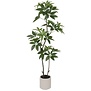 Kunstplant in pot Pachira groen-L 25 x B 25 x H 190 CM