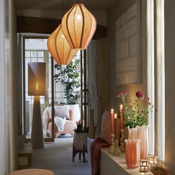 Light en Living Hanglamp Ø31x38 cm PASTO jute naturel