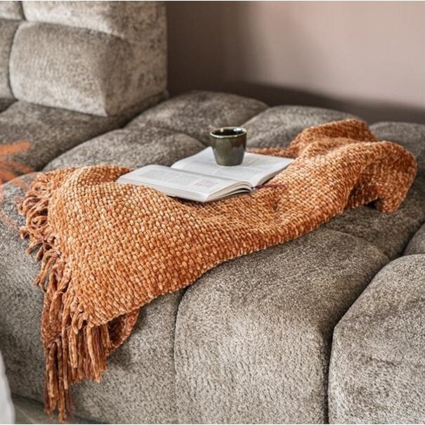 By Boo Plaid Hyde - terracotta