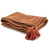 Plaid Sirun - terracotta