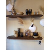 Wandplank Tre 3 mango 100 cm – bruin