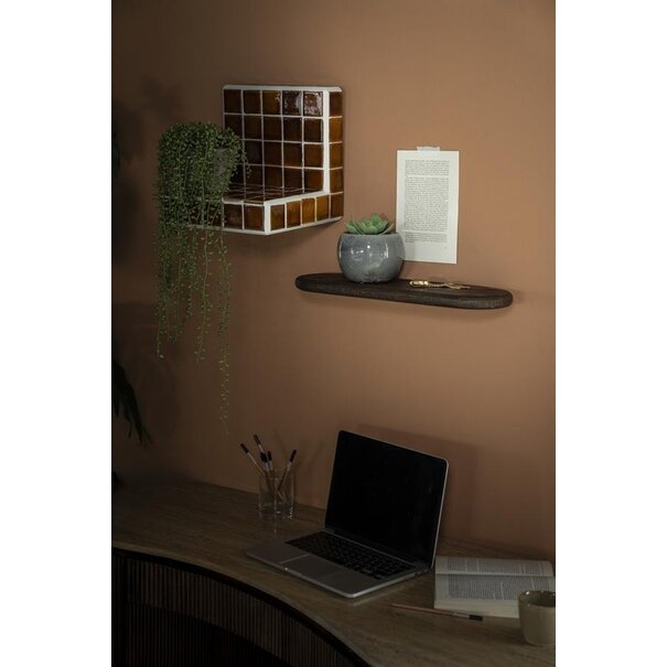 By Boo Wandplank Tre 1 mango 49 cm – bruin