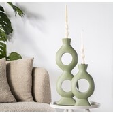 Kandelaar Torch groot - groen