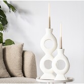 Kandelaar Torch klein - white