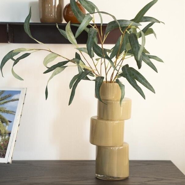 By Boo Vaas Pila – grijs groen