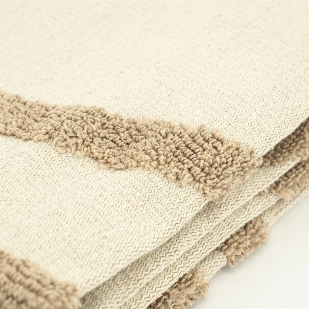 By Boo Plaid Majani - taupe