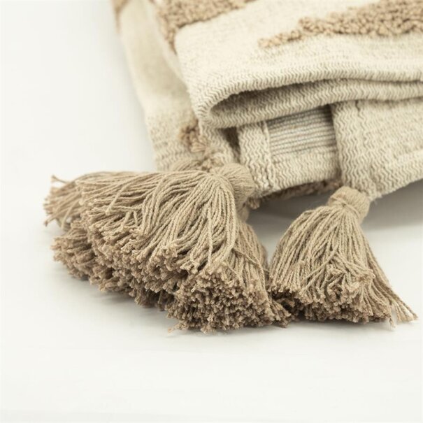 By Boo Plaid Majani - taupe