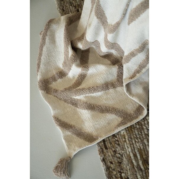 By Boo Plaid Majani - taupe