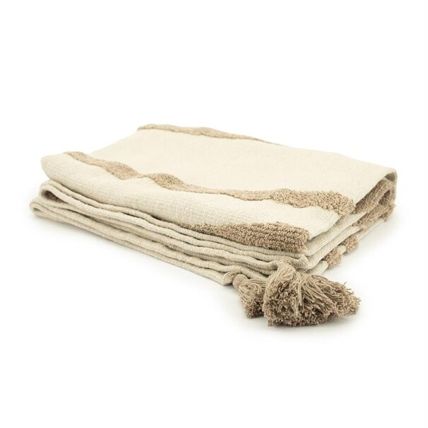 By Boo Plaid Majani - taupe