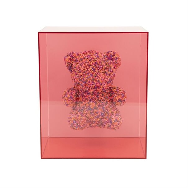 By Boo Ornament Beary in box – roze