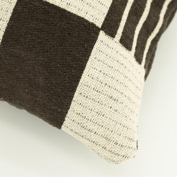 By Boo Kussen Twist 35x55 cm – bruin