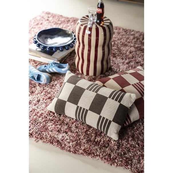 By Boo Kussen Twist 35x55 cm – bruin