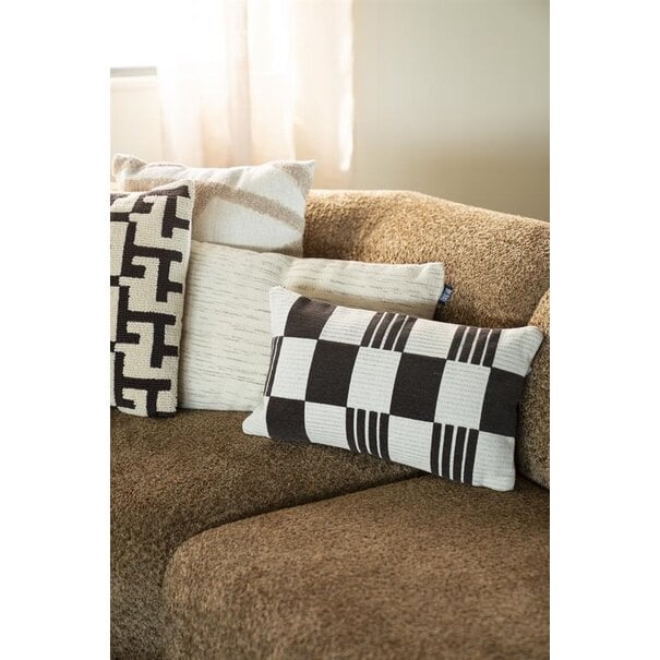 By Boo Kussen Twist 35x55 cm – bruin