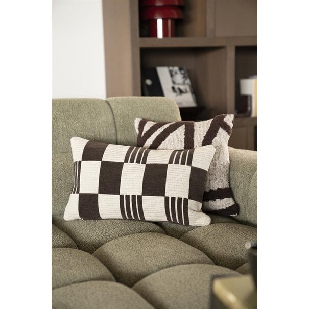 By Boo Kussen Twist 35x55 cm – bruin