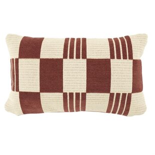 Kussen Twist 35x55 cm - burgundy